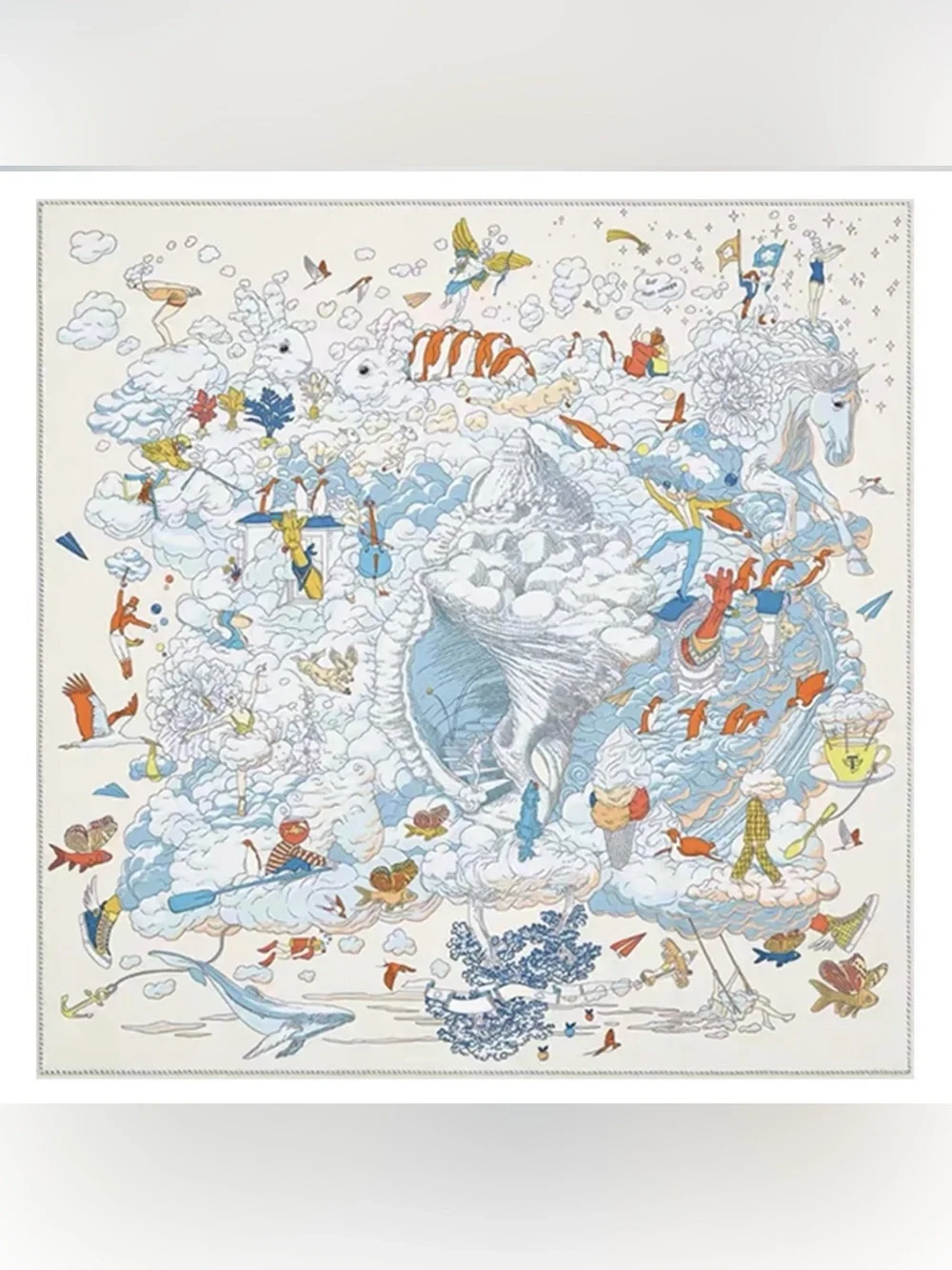 Carolina Lemke Hand Rolled Silk Scarf
